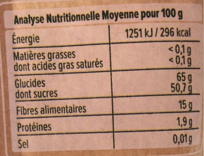Il était un fruit Poires séchées packshot