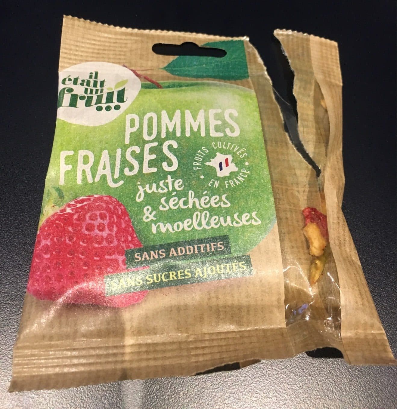 Il était un fruit... Pommes Fraises packshot