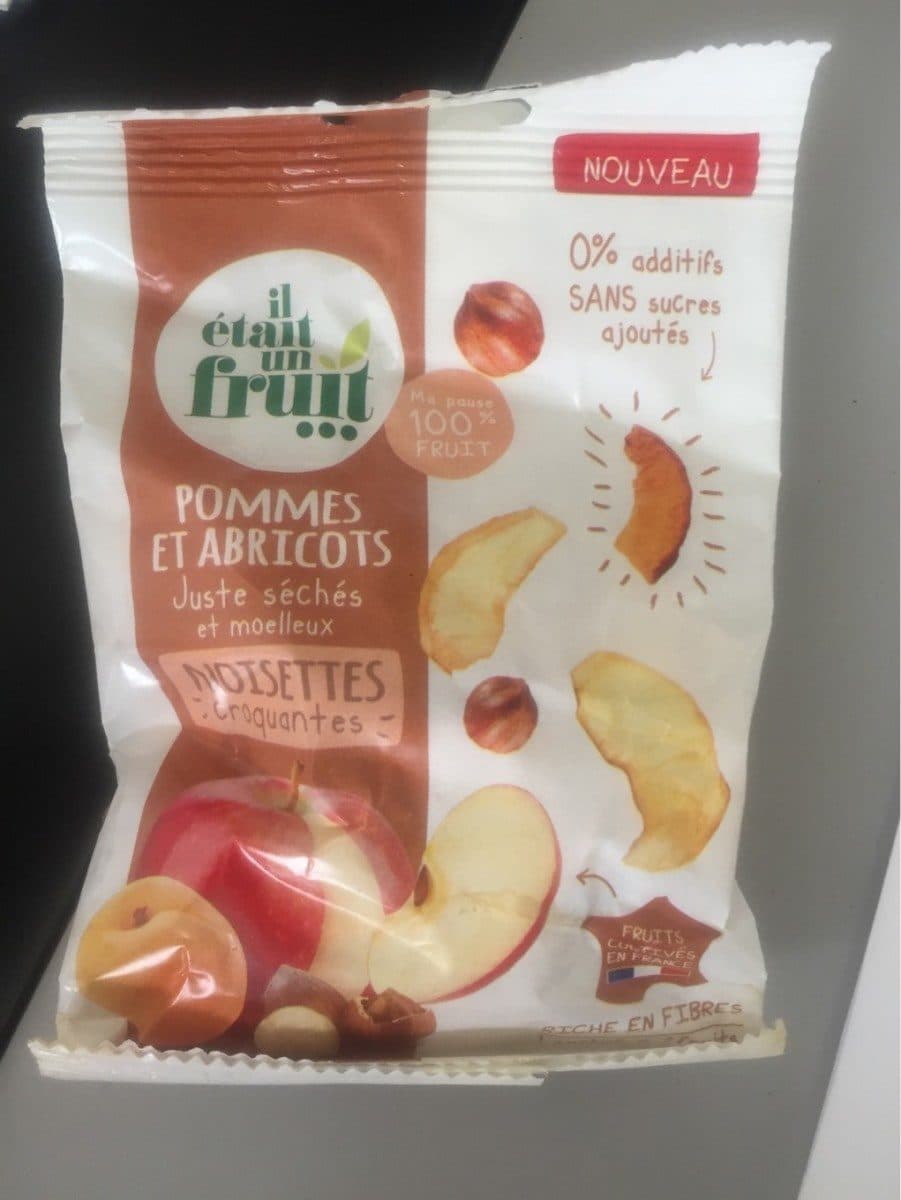 Il était un fruit Pomme abricot et noisette packshot
