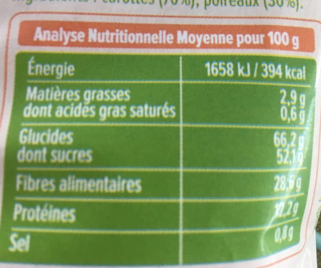 Il était un légume... carottes & poireaux packshot