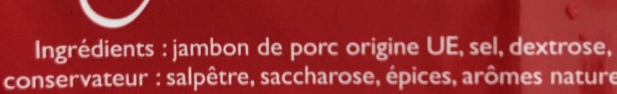 Open Food Facts Jambon sec packshot