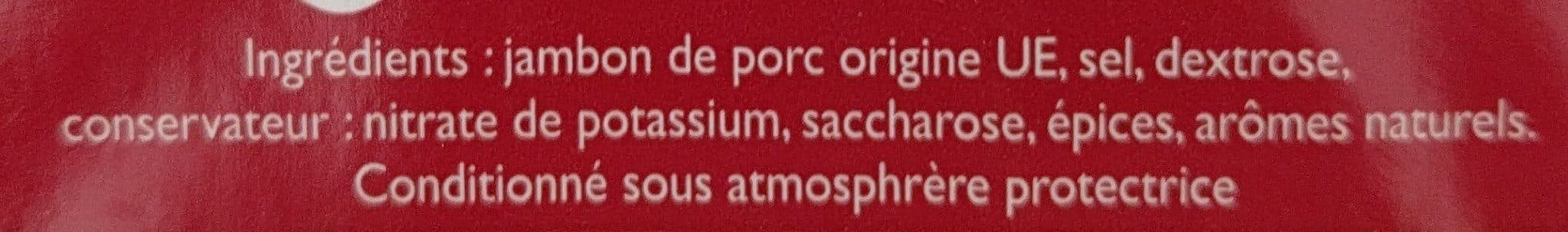 Open Food Facts Jambon sec packshot