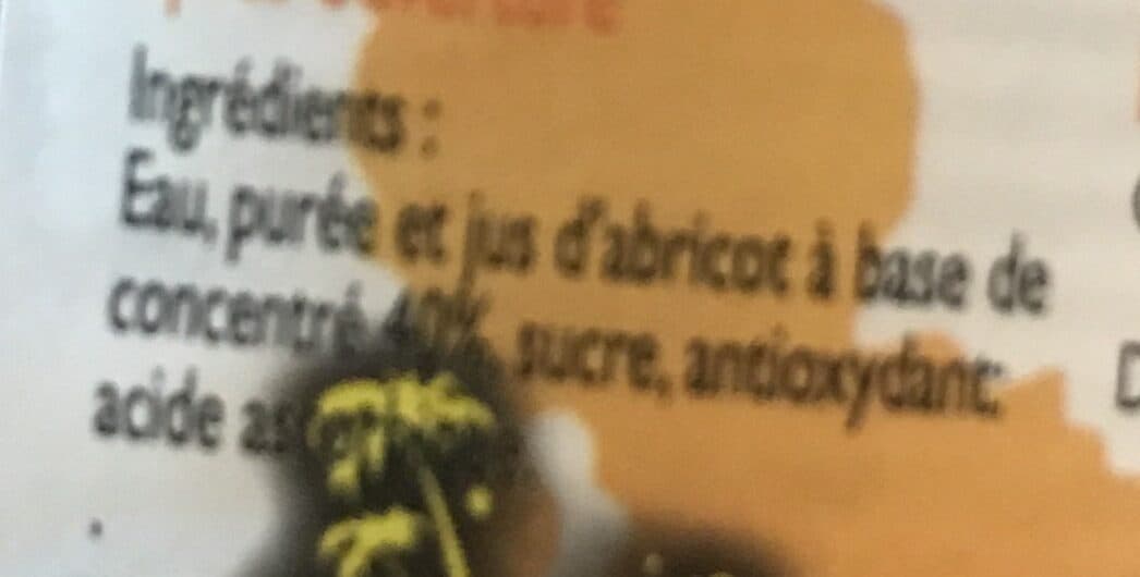 Open Food Facts Abricot packshot