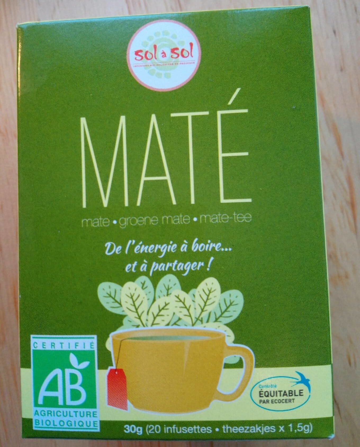 Supersol Maté Vert packshot