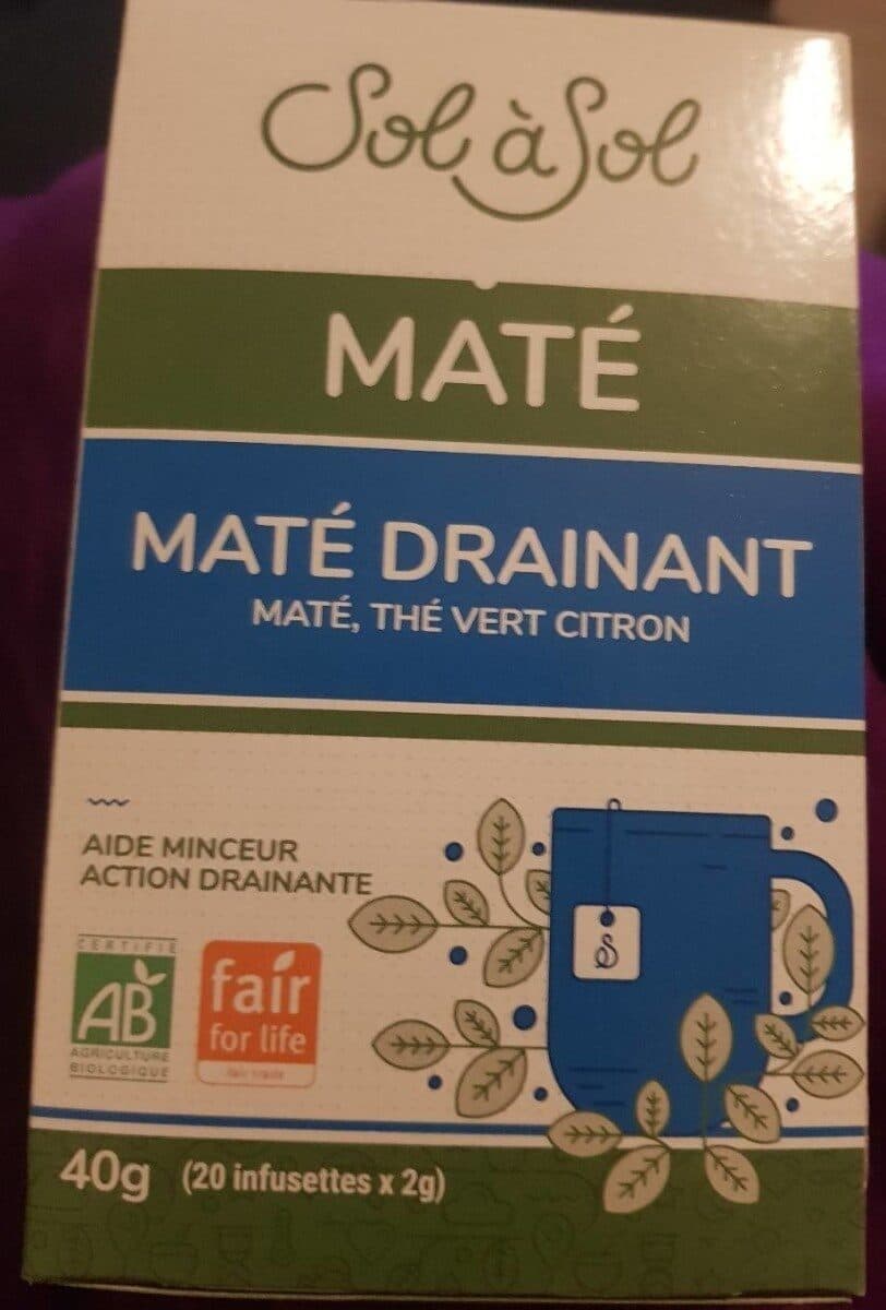 Sol A Sol Maté drainant, The Vert Citron packshot