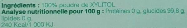 Nature Et Partage Xylitol (sucre De Bouleau) En Poudre - 500 G - Nature & Partage packshot