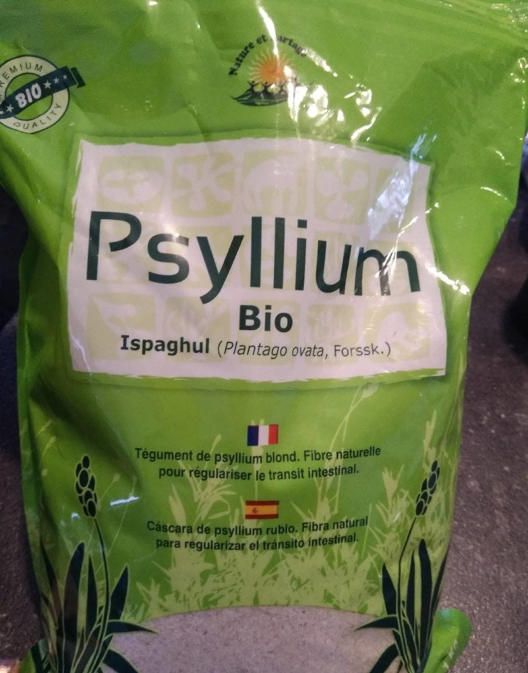 Nature Et Partage Santé & Bien-être / Digestion, Transit, Flore / Psyllium packshot