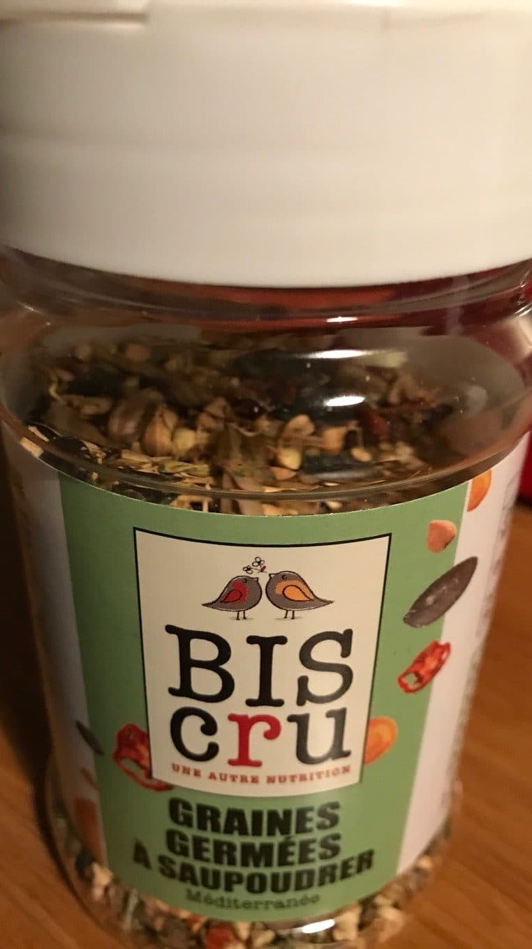 Biscru Graines Germées à Saupoudrer packshot