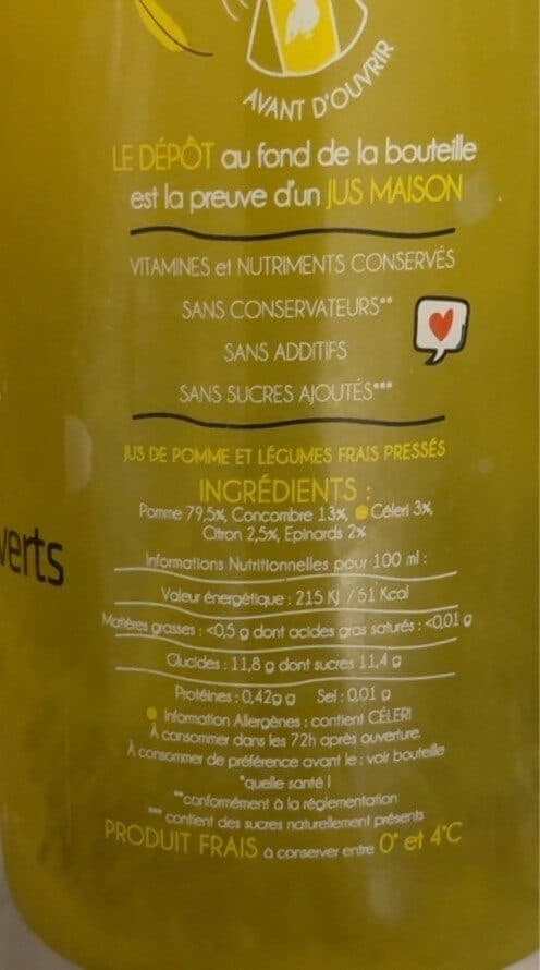 Open Food Facts Detox vert packshot