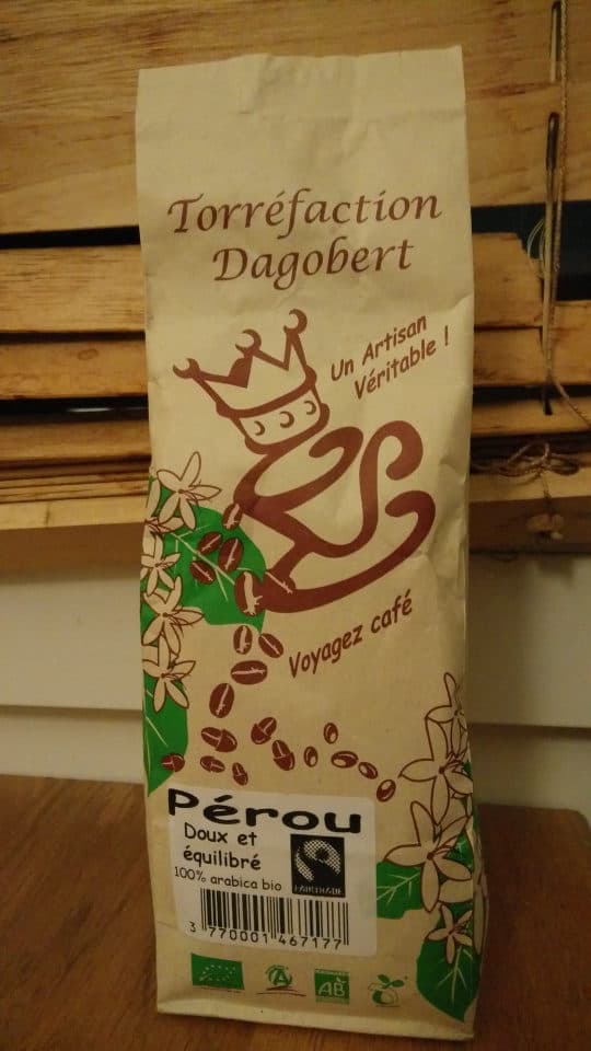 Dagobert Café moulu Pérou packshot