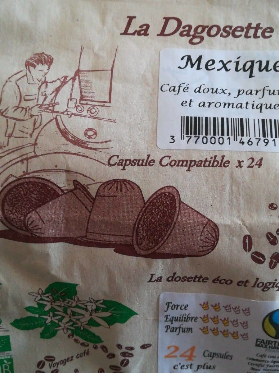 Cafés Dagobert Café Pérou Demeter packshot