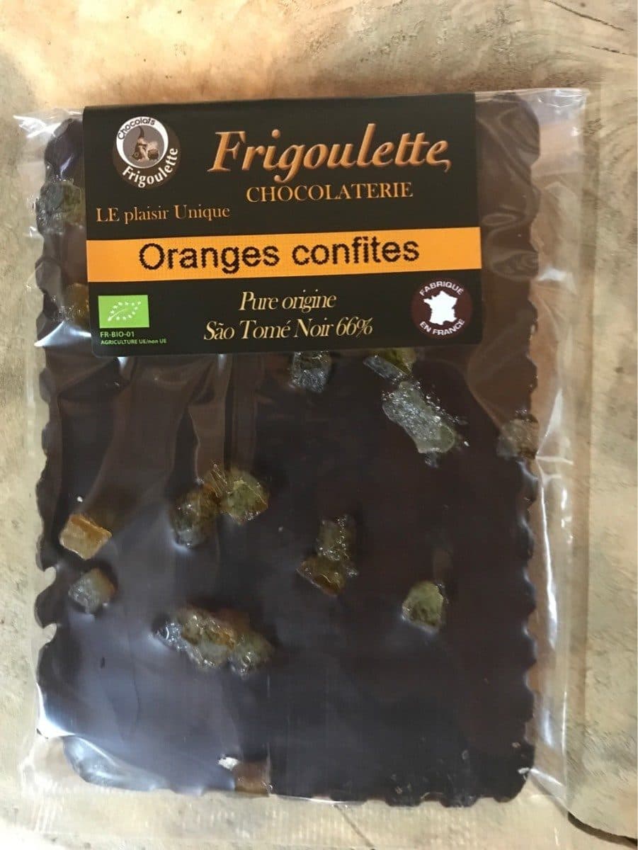 Frigoulette Tablette oranges confites packshot