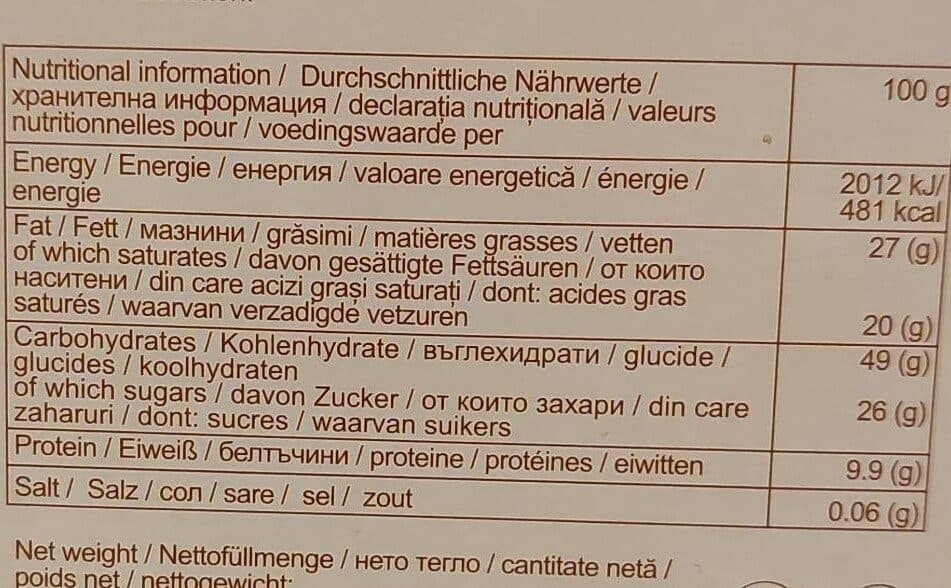 Open Food Facts Turmeric and cardamon vegan truffles packshot