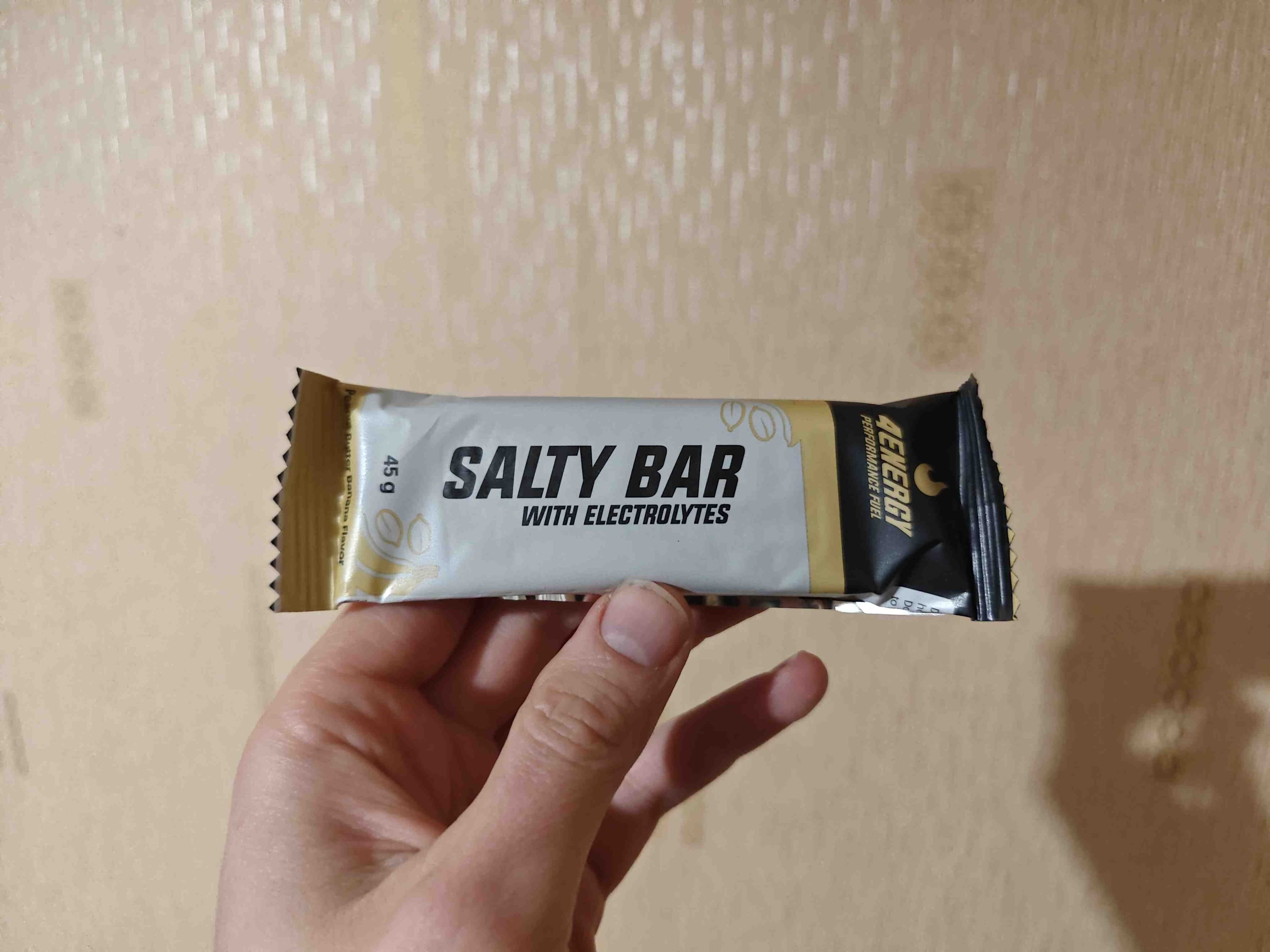 4energy Salty bar with electrolytes packshot