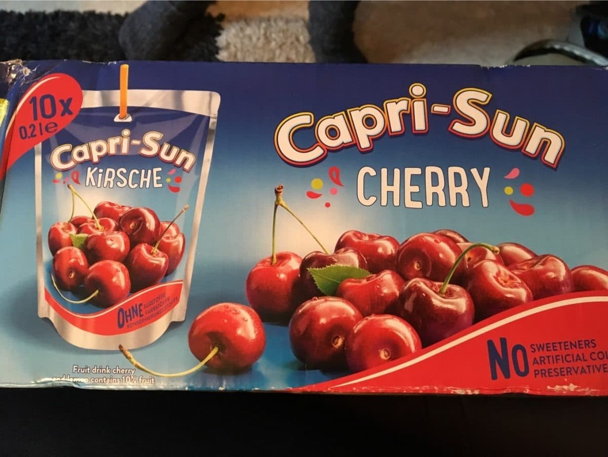 Capri Sonne Kirsche packshot