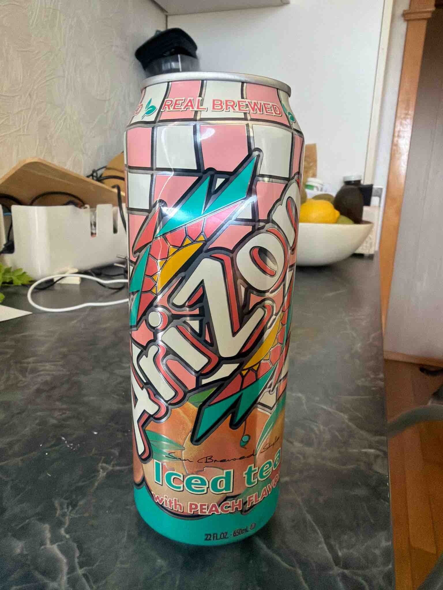 AriZona Iced Tea With Peach Flavor packshot