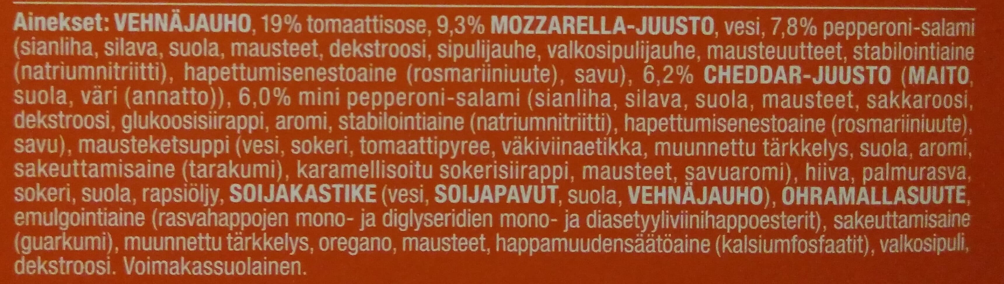Dr. Oetker Double pepperoni packshot