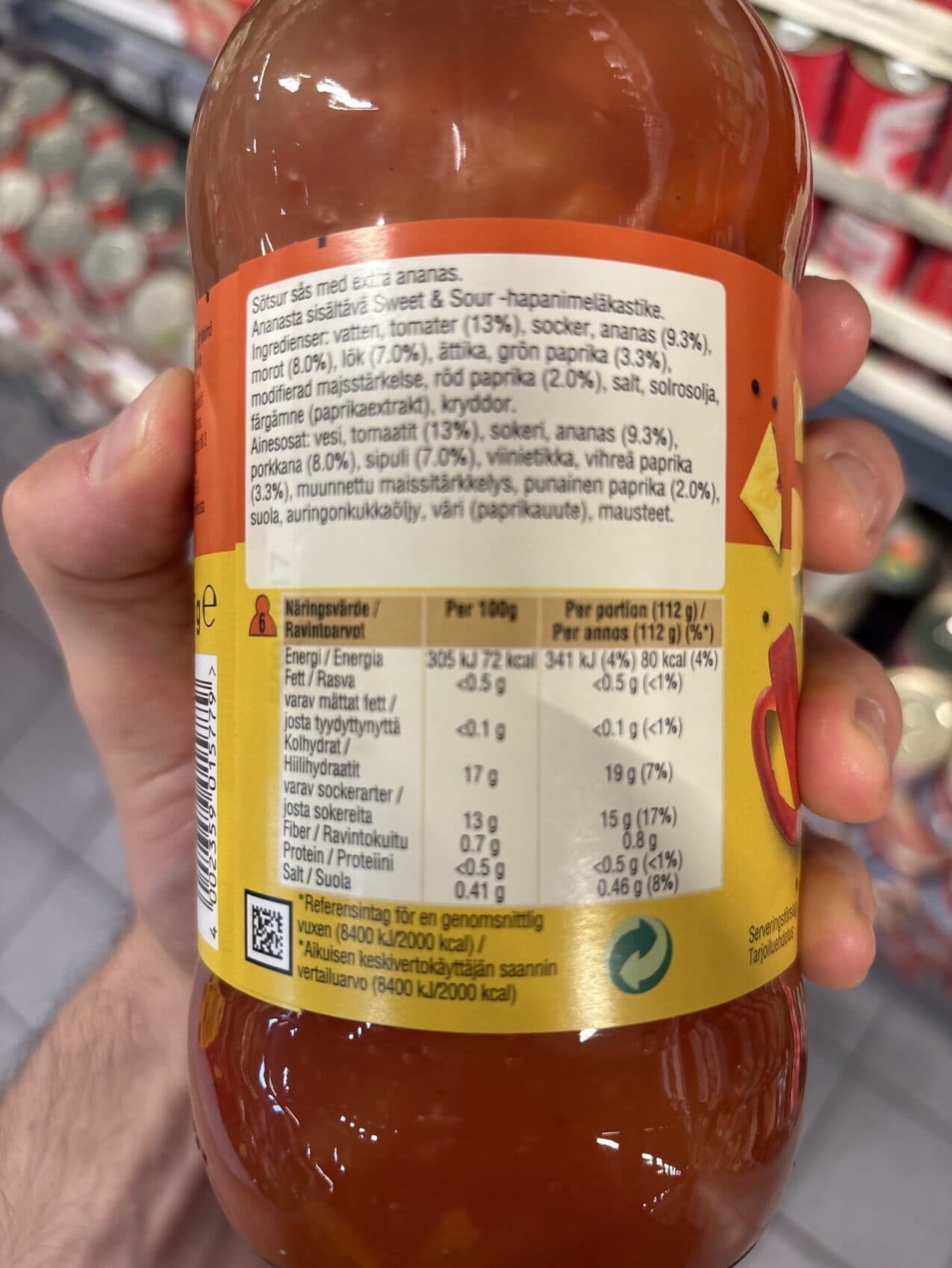 Ben's Original Sweet & Sour Extra Ananas packshot
