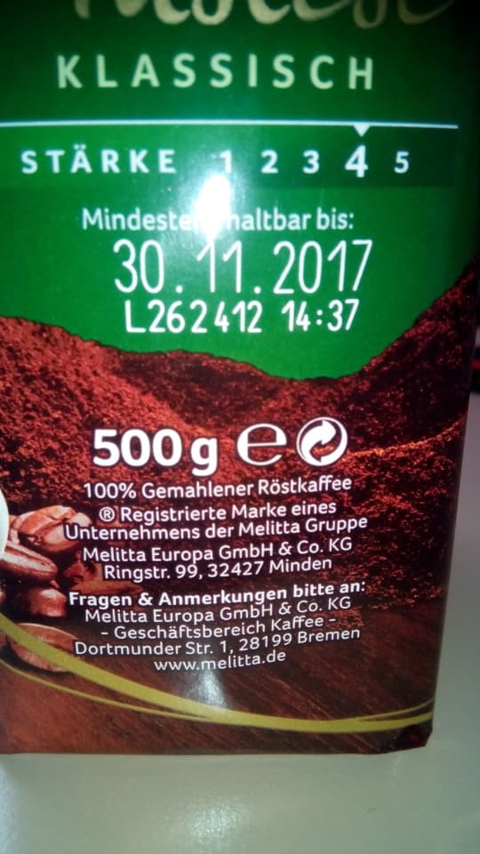 Melitta Melitta Auslese Klassisch Kaffee gemahlen packshot