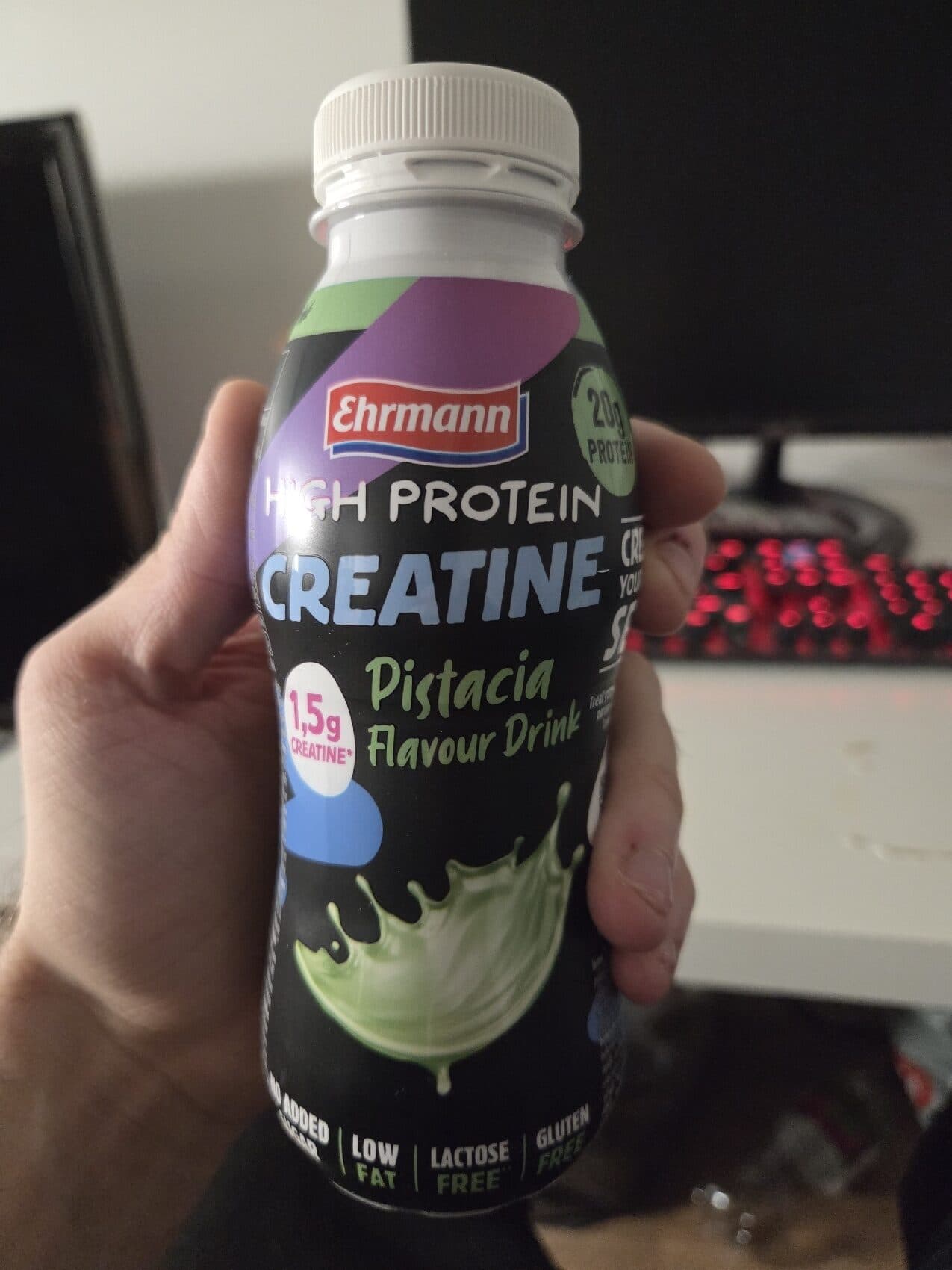 Ehrmann Pistacia Flavour Drink packshot