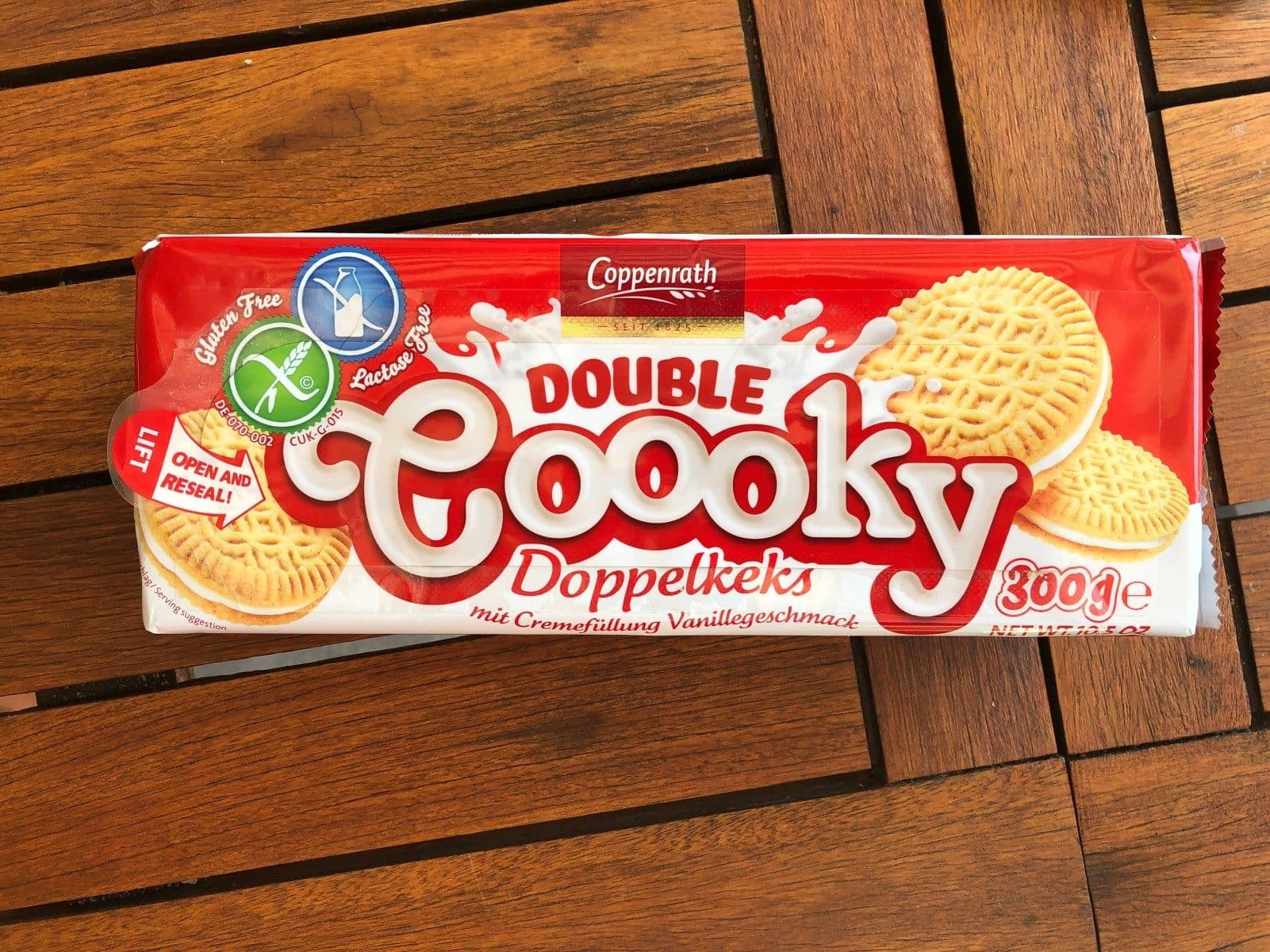 MOVEMENT BUSINESS PARTNER NORDIC AS Double Cooky Vaniljekjeks Glutenfri packshot