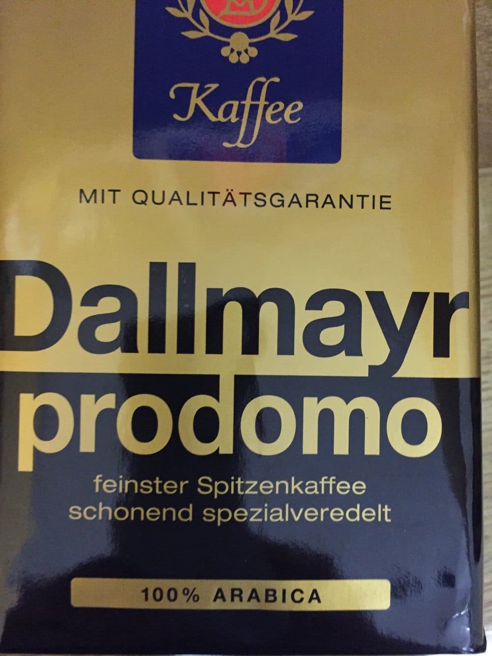 Dallmayr Dallmayr Prodomo Kaffee packshot