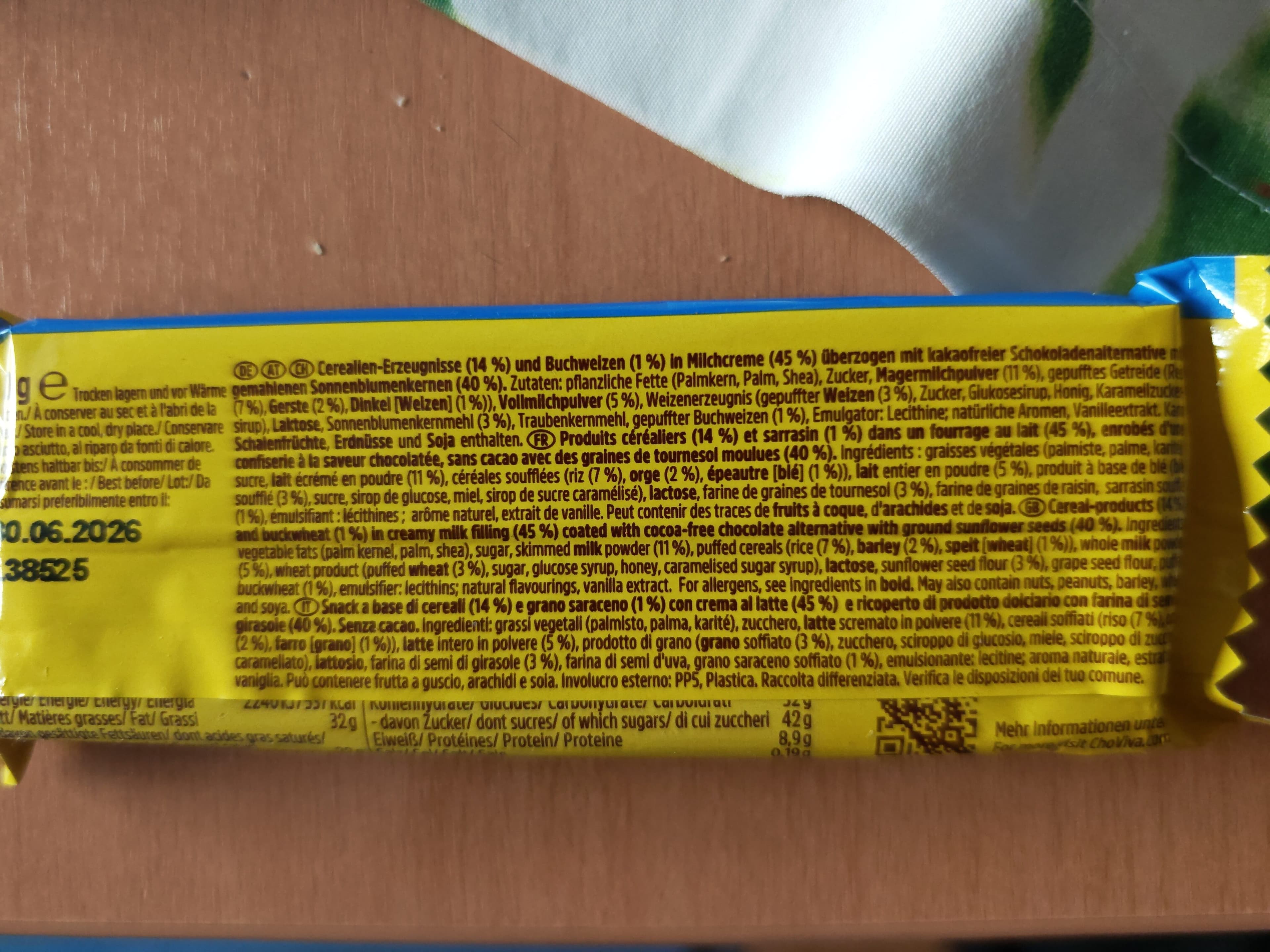 Choviva SunRice packshot