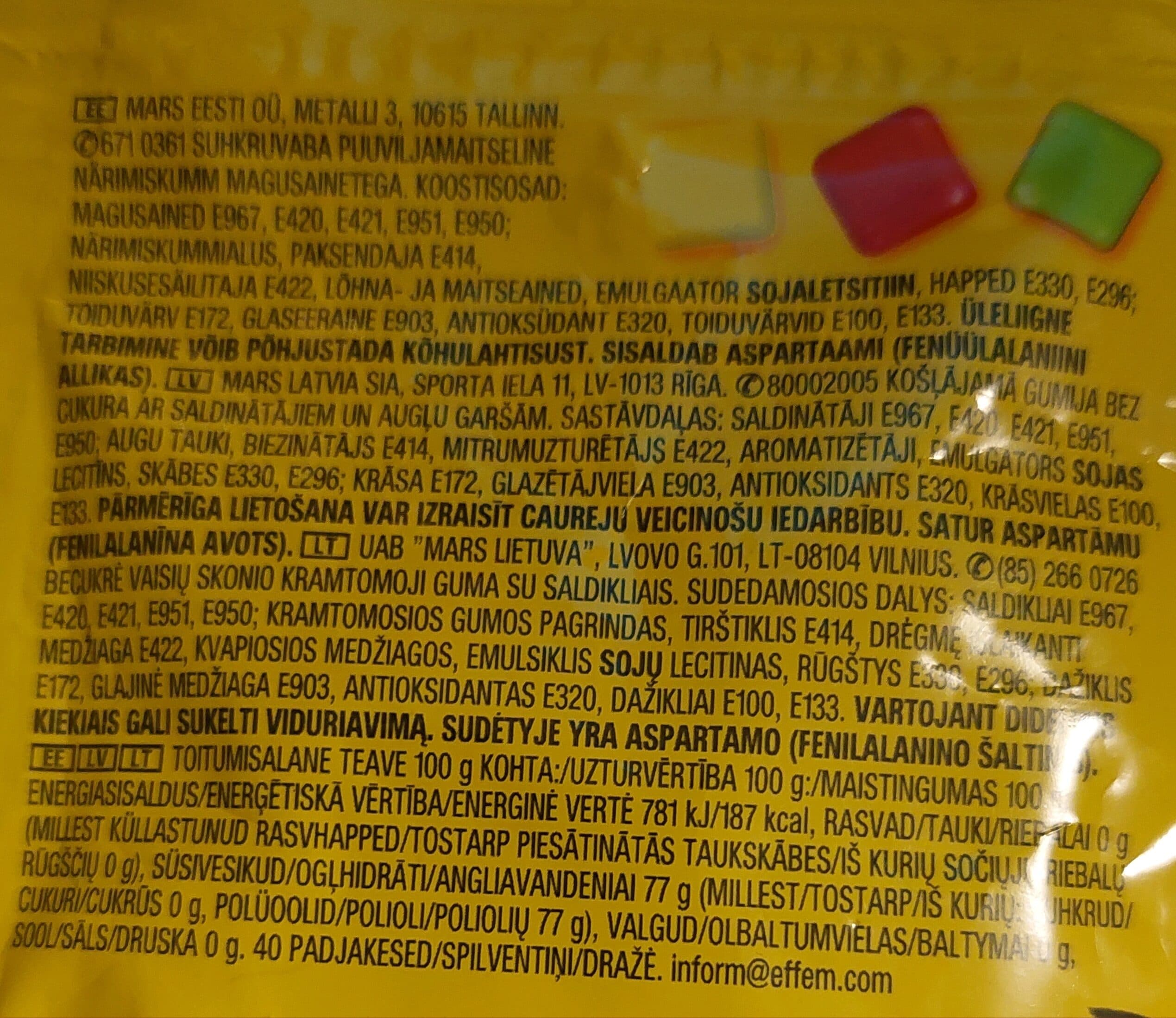Wrigley's 4009900513661 packshot