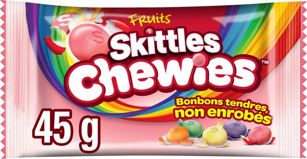 Mars Skittles chewies packshot