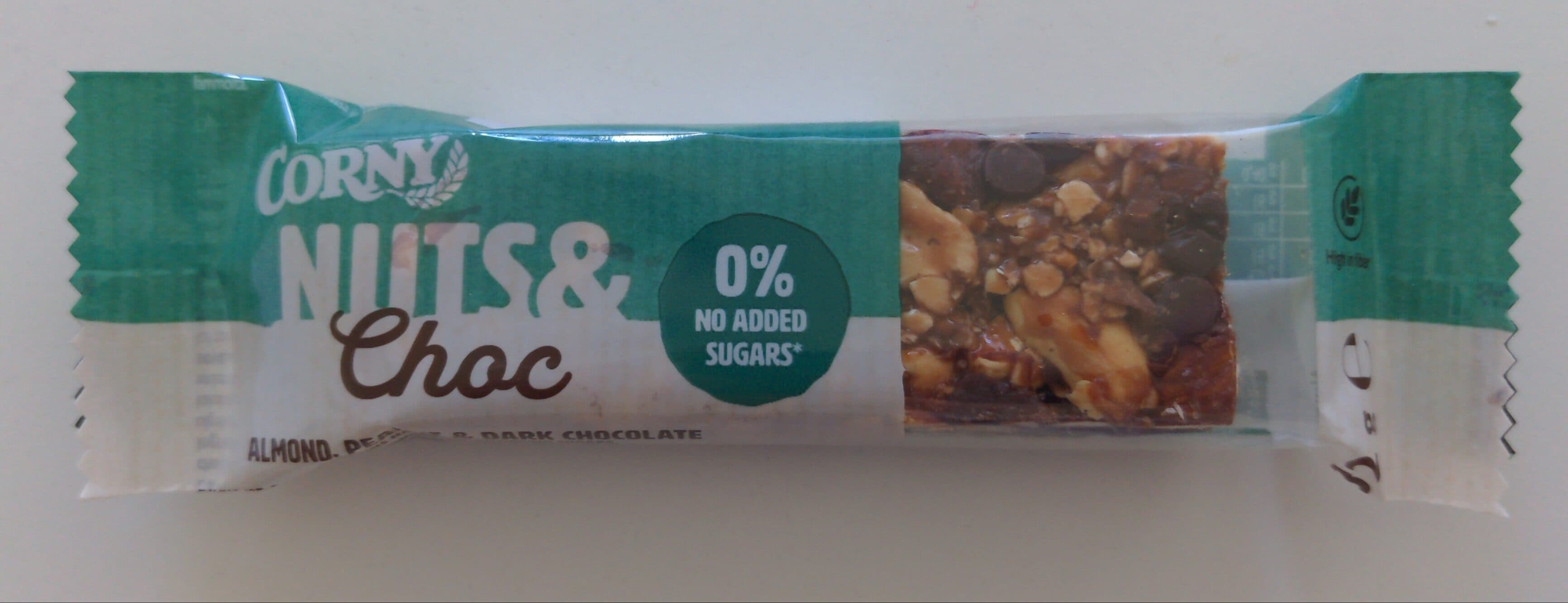 Corny Nuts & choc packshot