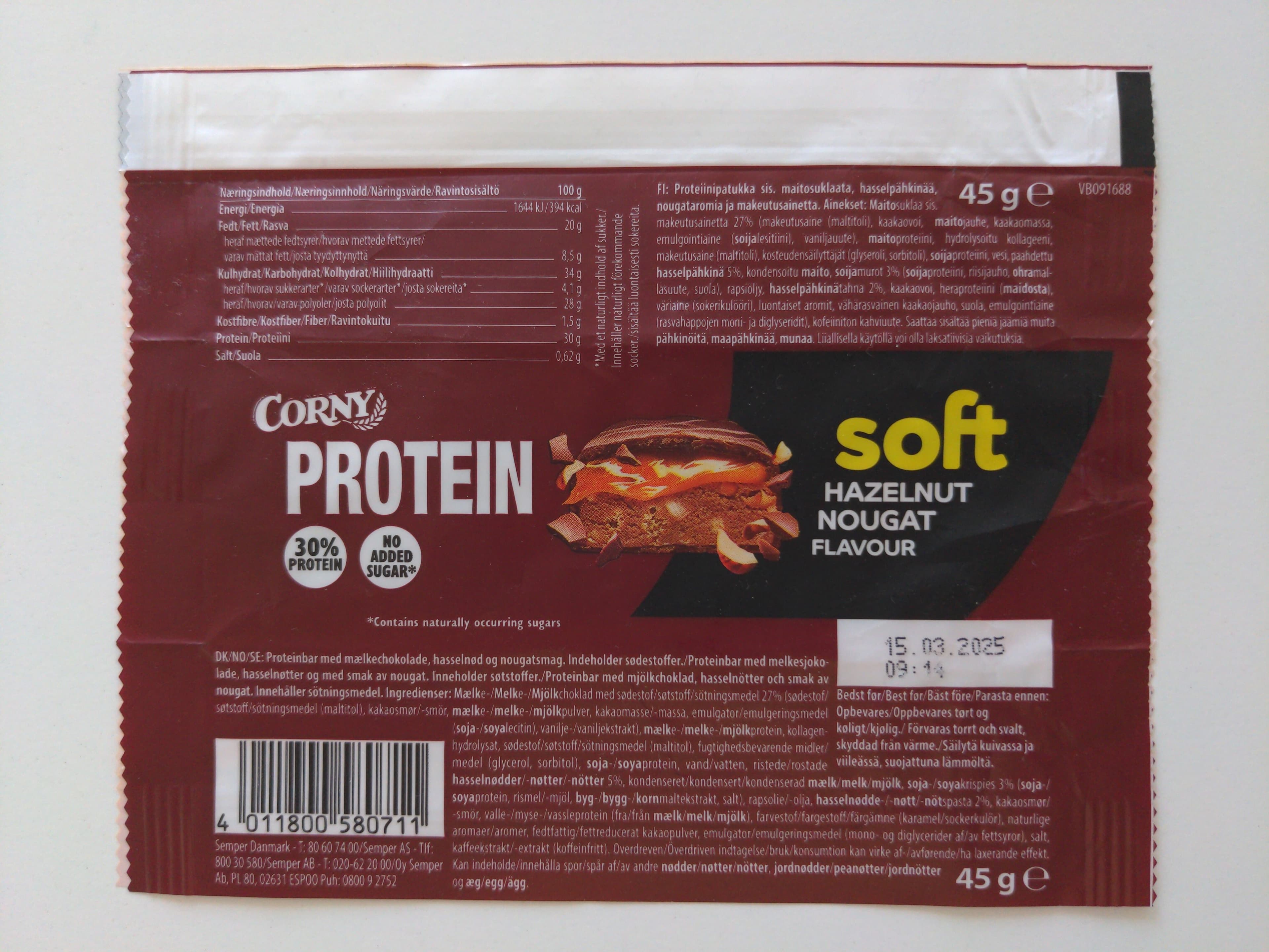 Corny 4011800580711 packshot