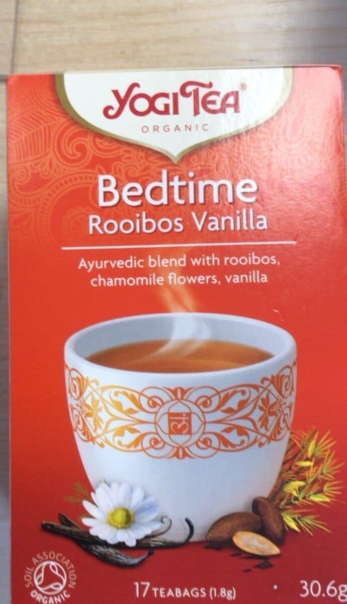 yogitea Bedtime Rooibos vanilla packshot