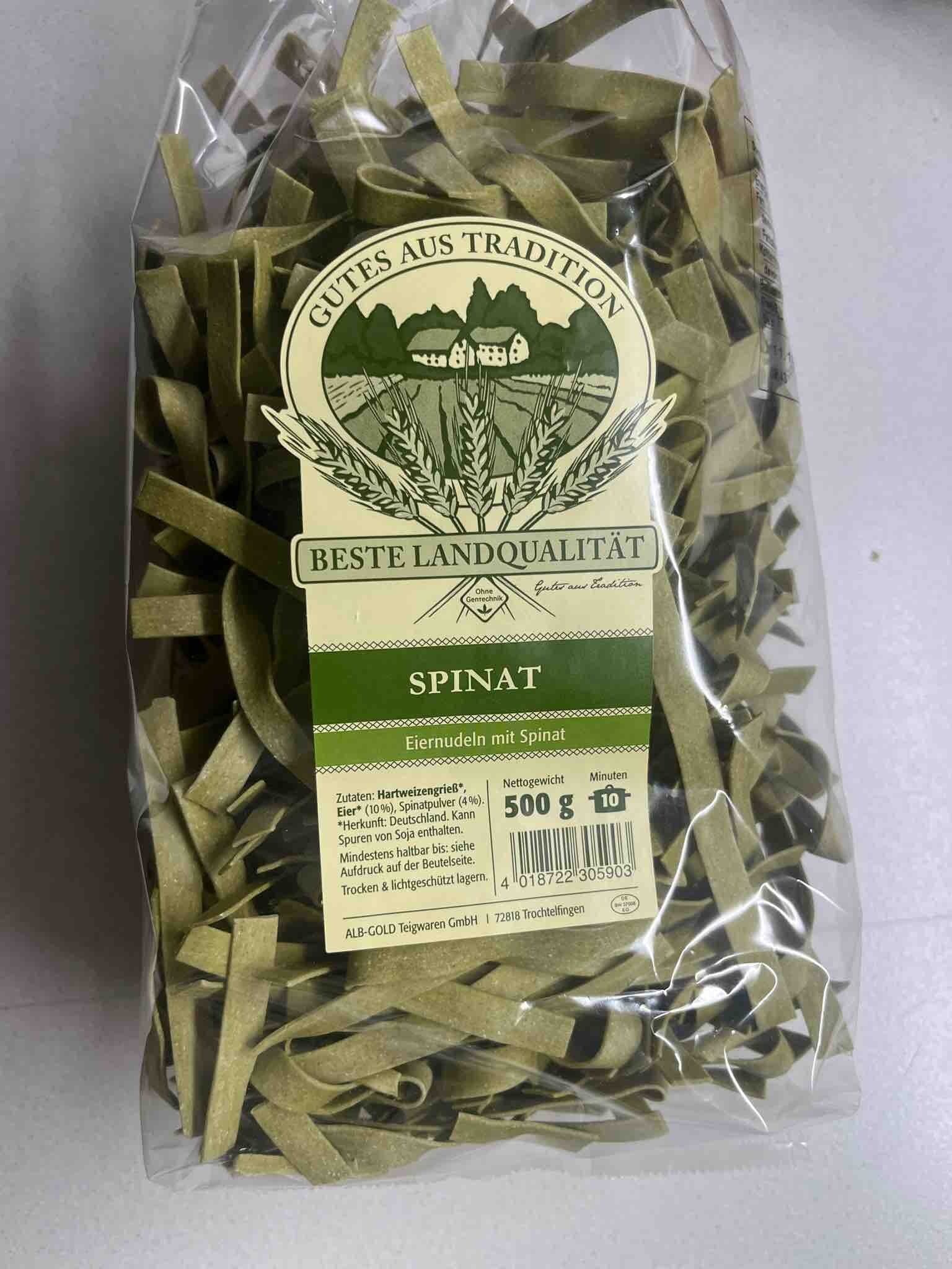 Alb-Gold Spinat packshot