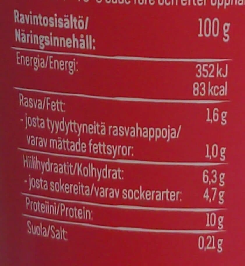 Dr. Oetker High Protein Vanukas Suklaa packshot