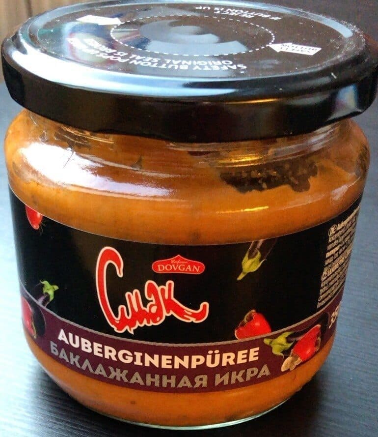 Dovgan Auberginenpuree packshot