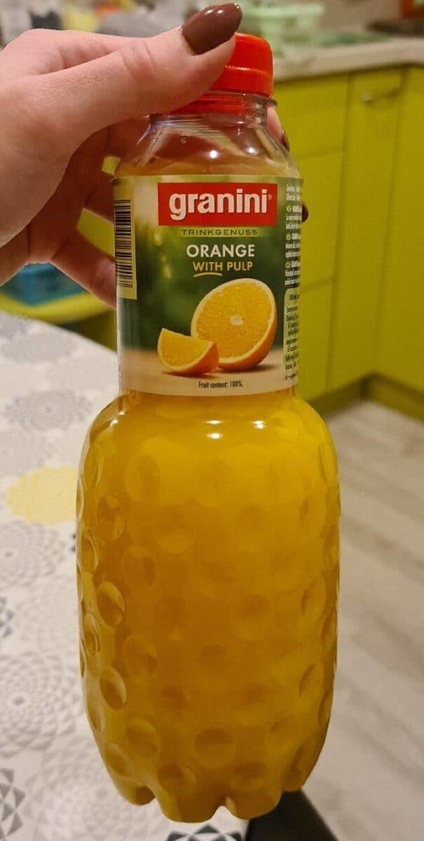 Granini Granini Orange with pulp packshot