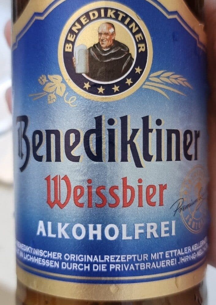 Benediktiner Alkoholfrei Weissbier packshot