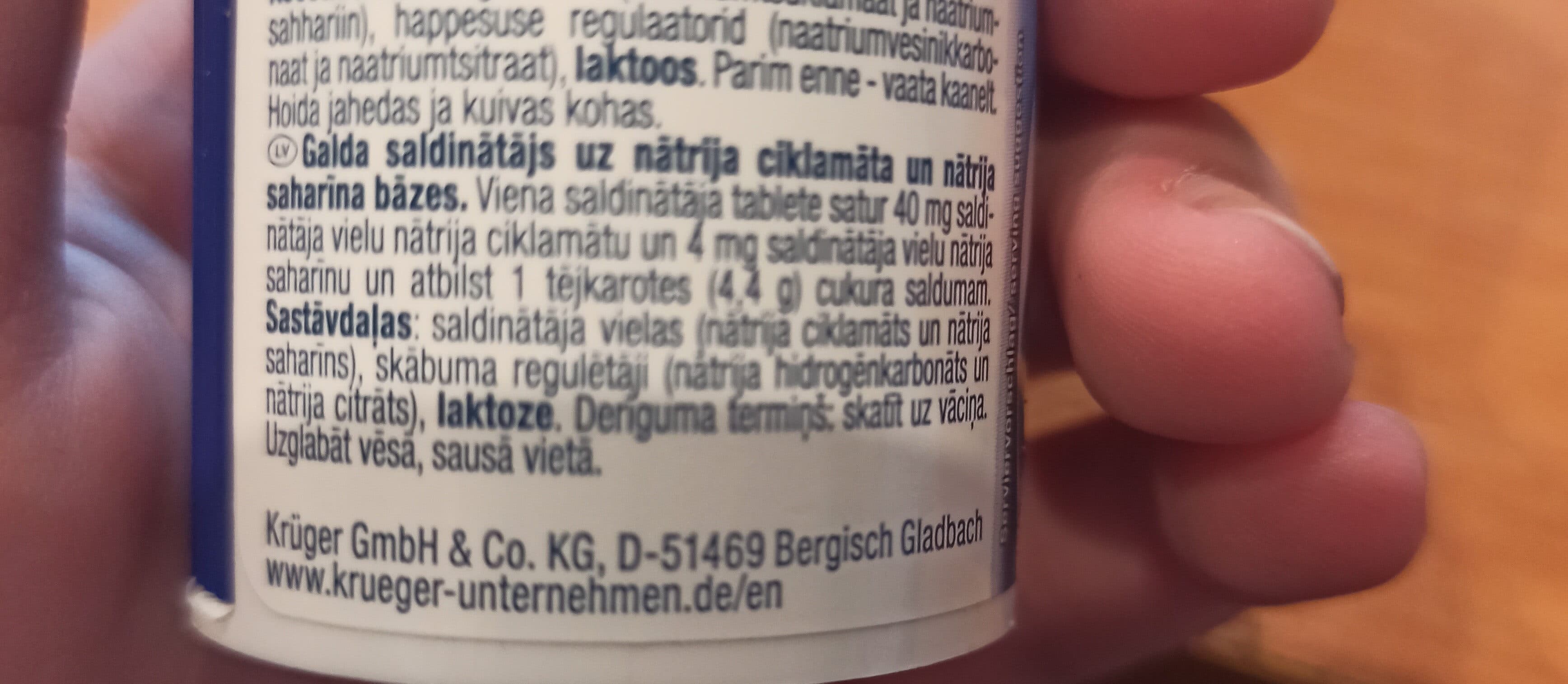 diamant diamant saldinātāja tabletes packshot