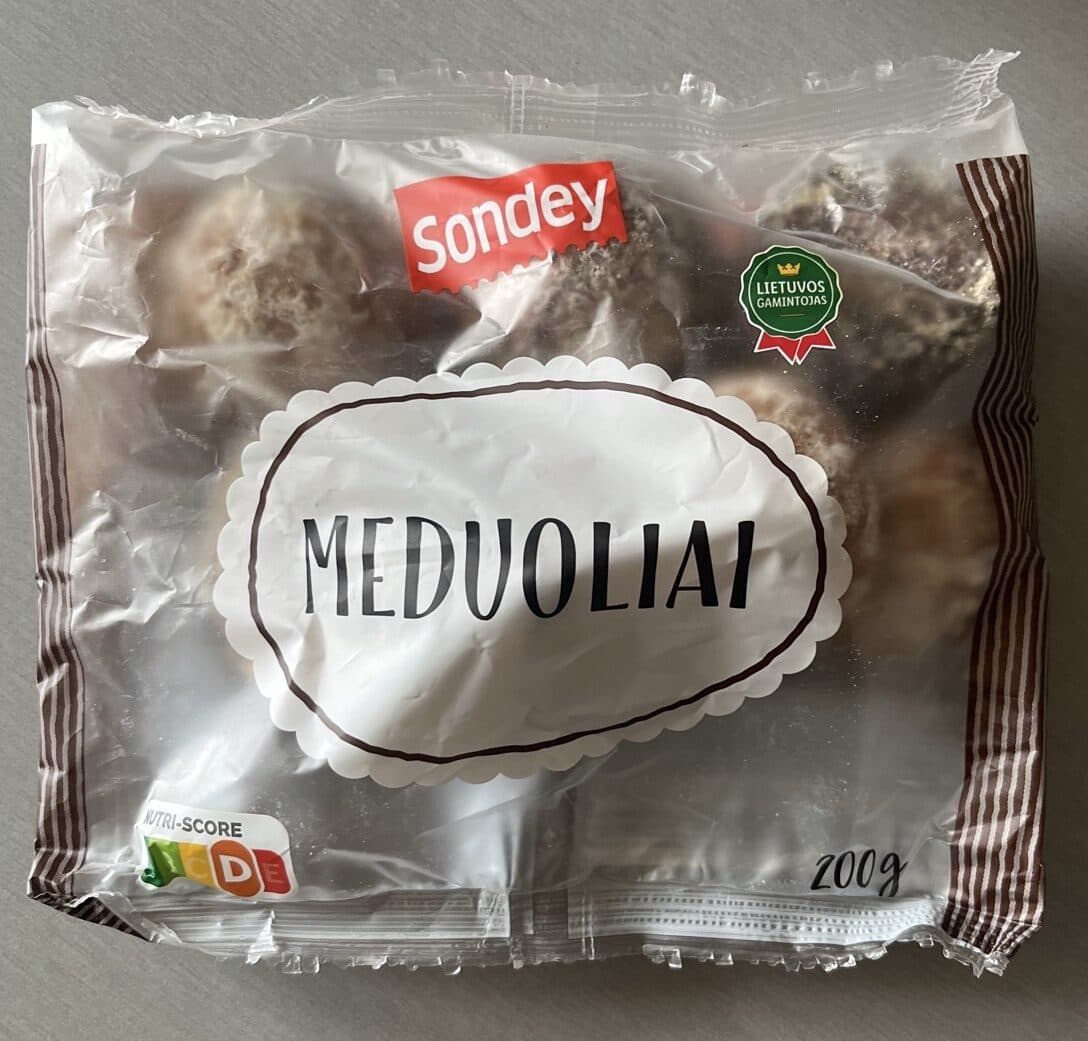 Sondey Meduoliai packshot