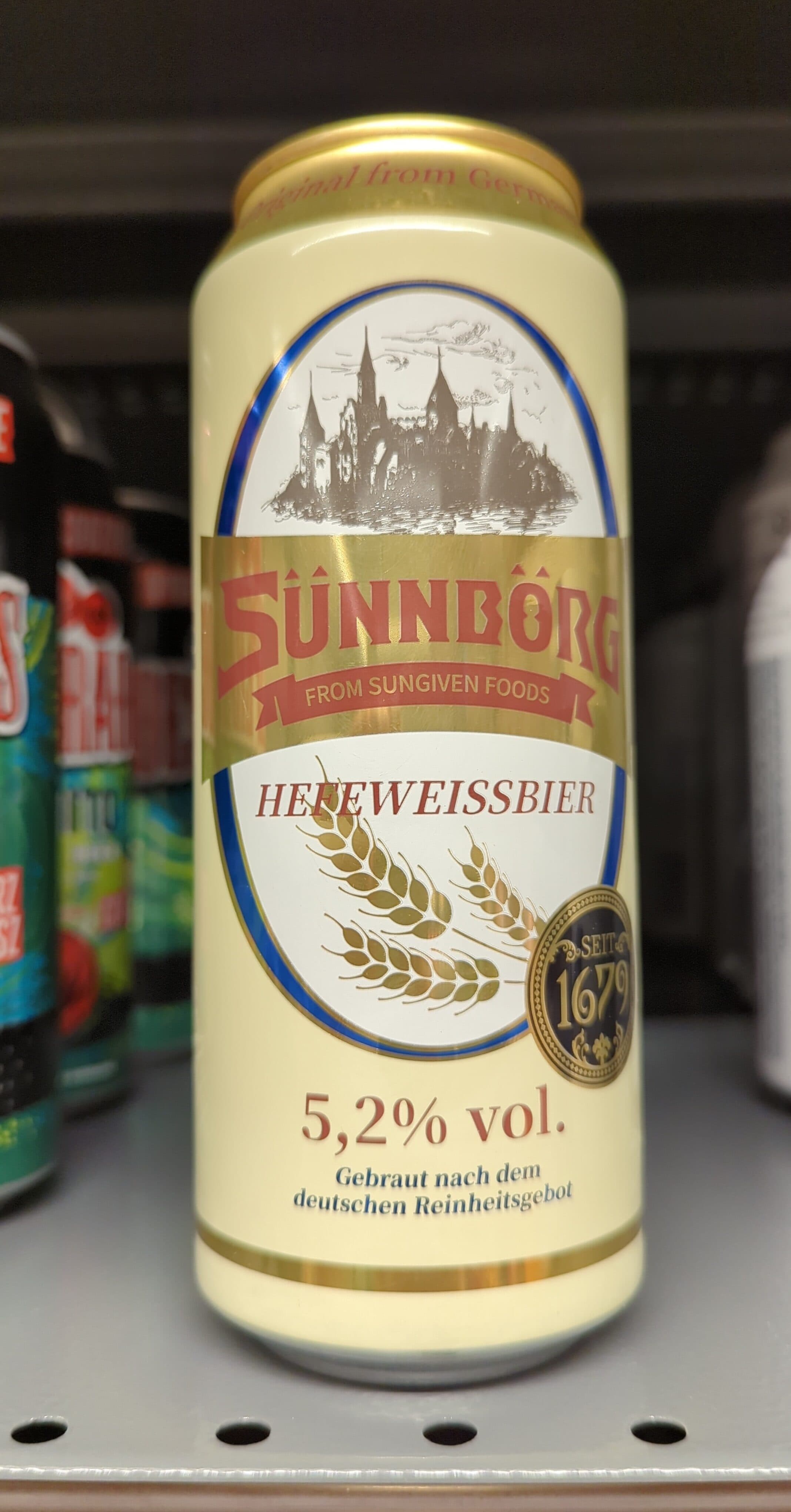 Alus SUNNBORG hefeweissbier packshot