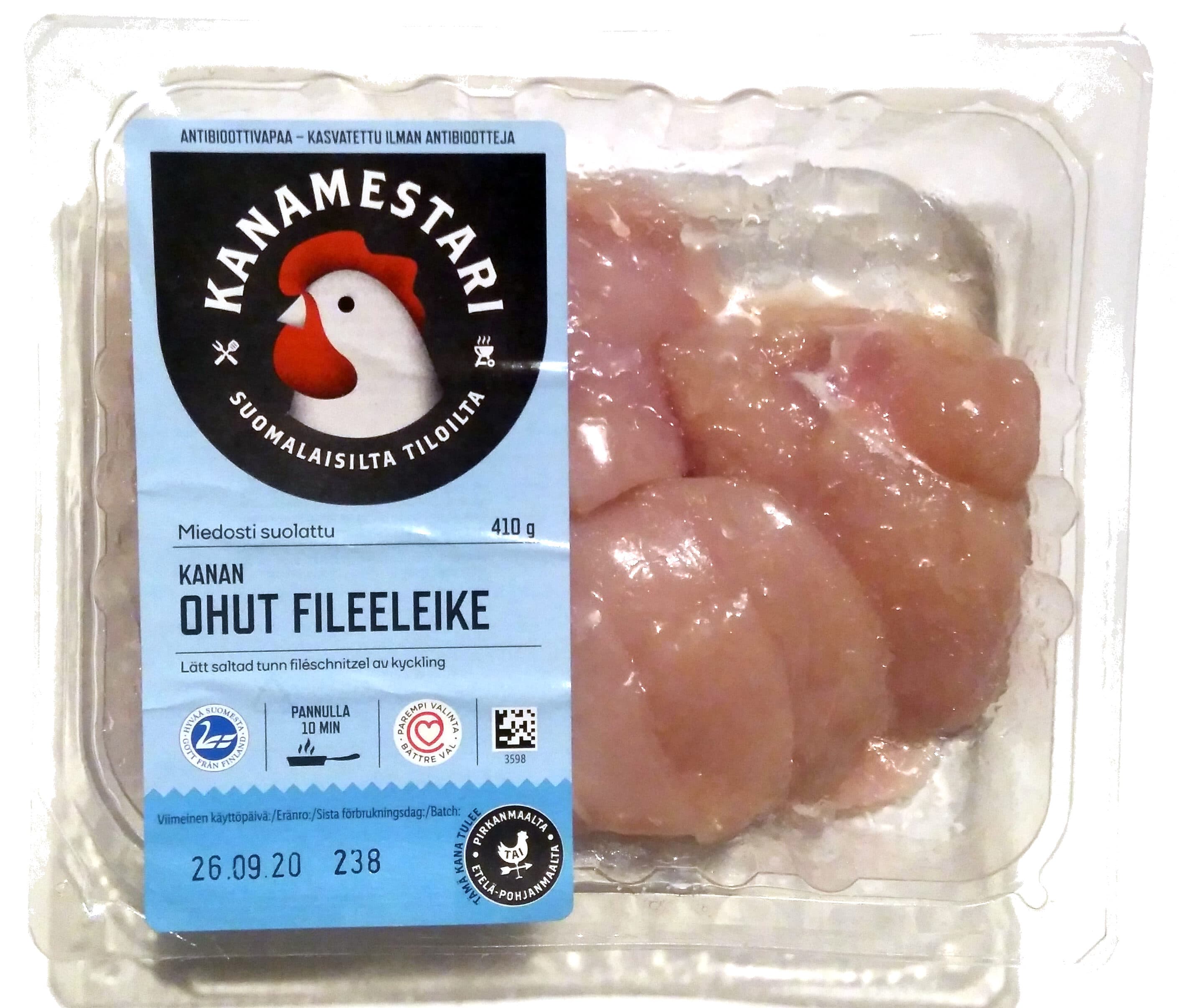 Atria Miedosti Suolattu Kanan Ohut Fileeleike packshot
