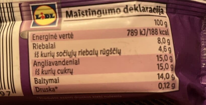 Pilos Varškės sūrelis su razinomis packshot
