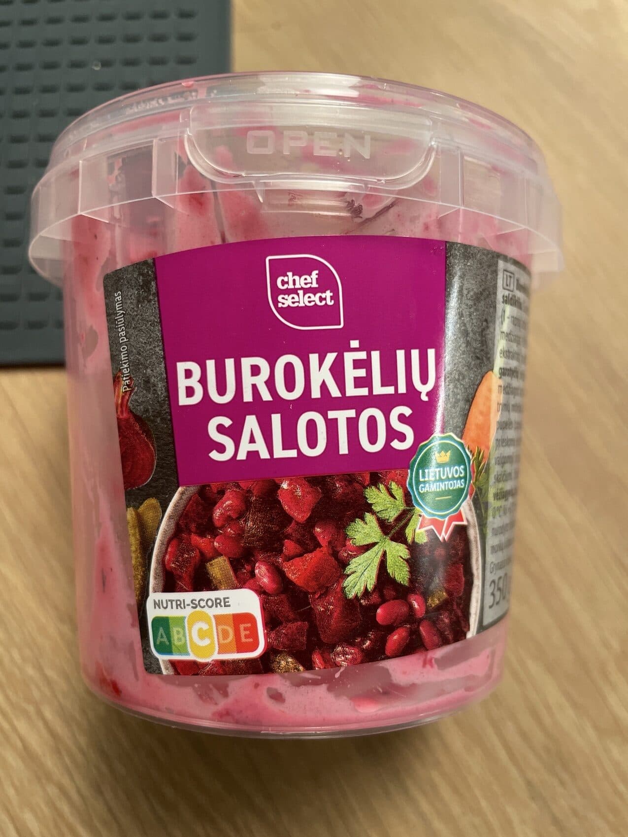 Lidl Burokėlių Salotos Chef Select packshot