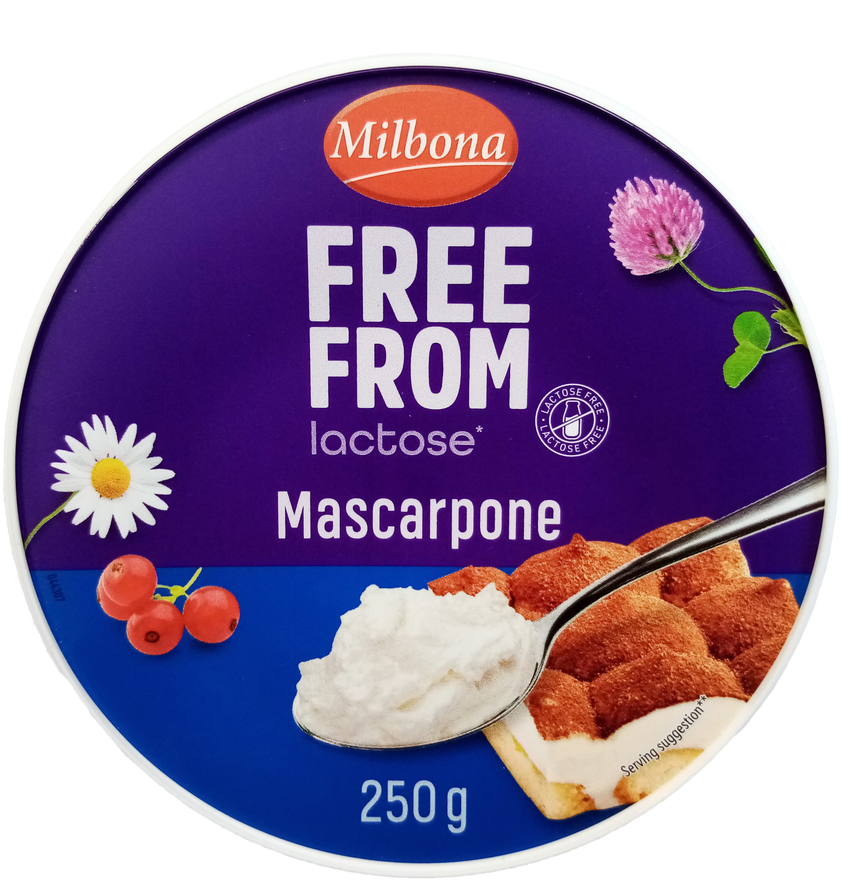 Milbona Mascarpone Free From lactose* packshot