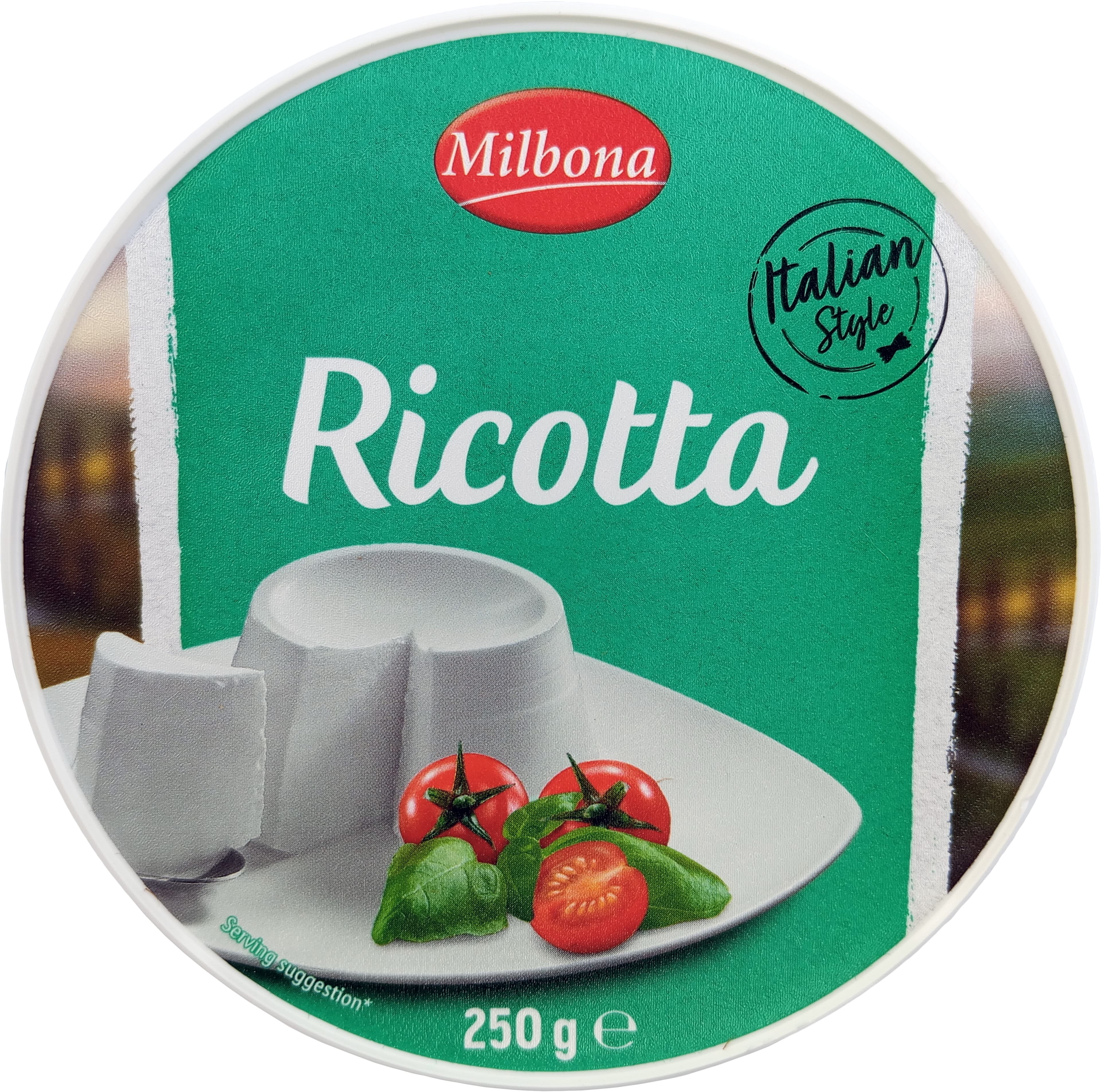 Milbona Ricotta packshot