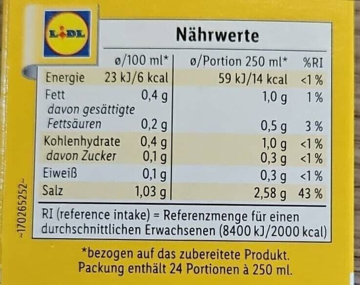 Kania Hühnerbouillon packshot