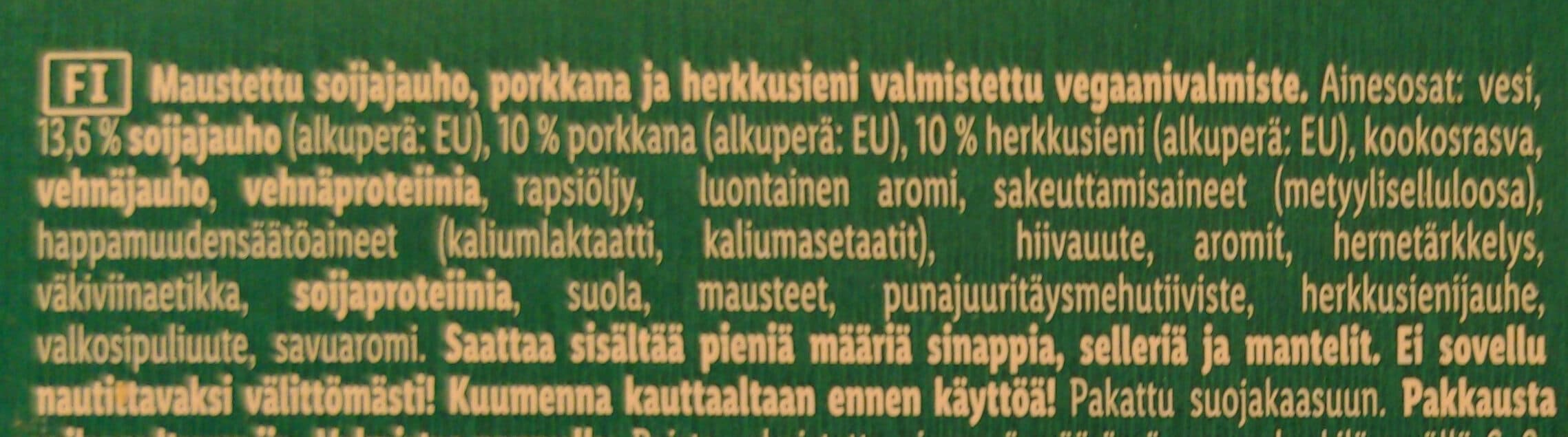 Lidl Veganes Hack packshot