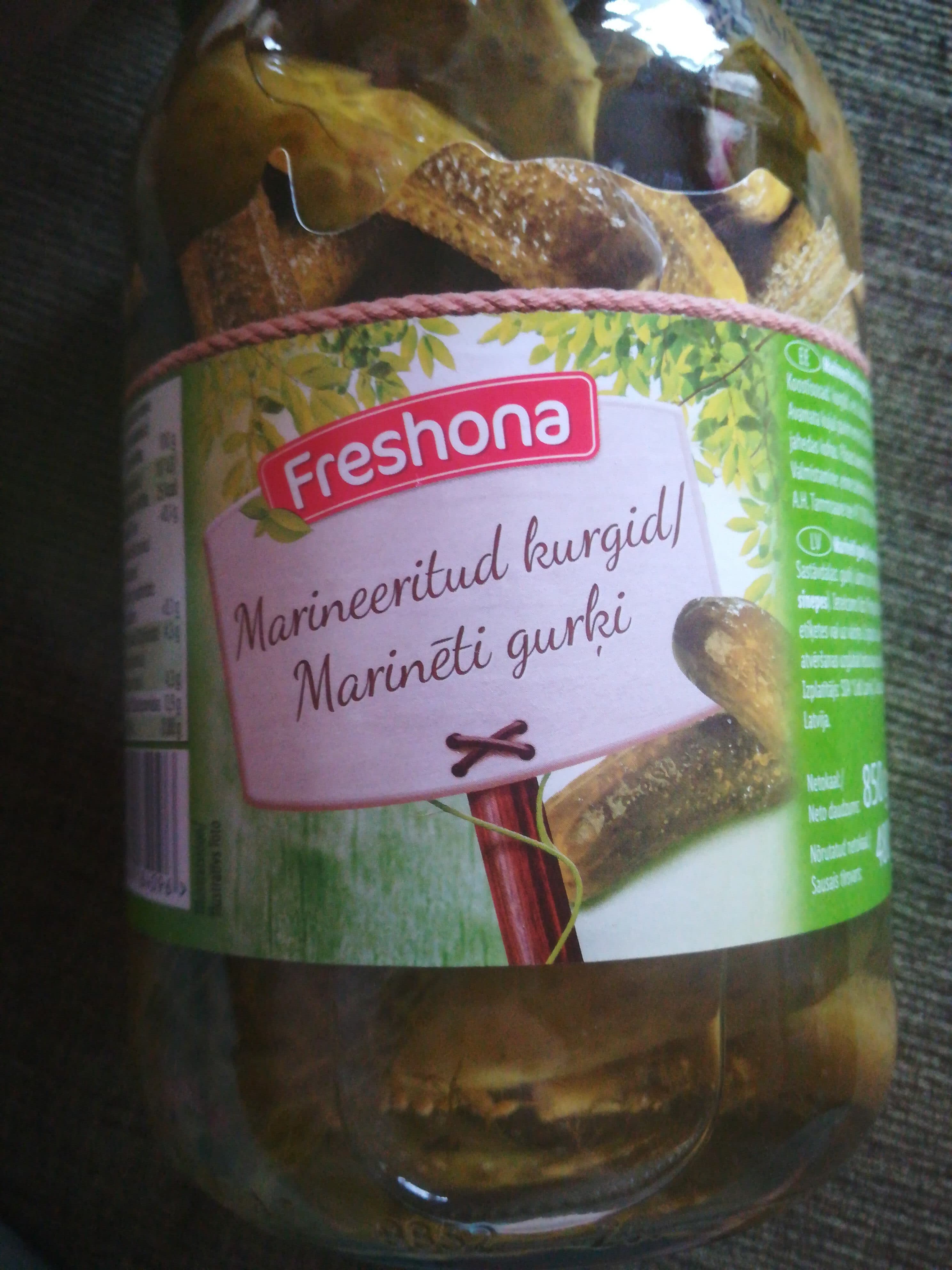 Lidl Ogórki konserwowe packshot