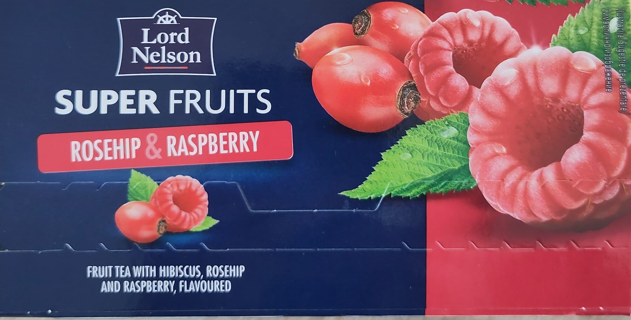 Lidl Super fruits rosehip & raspberry packshot