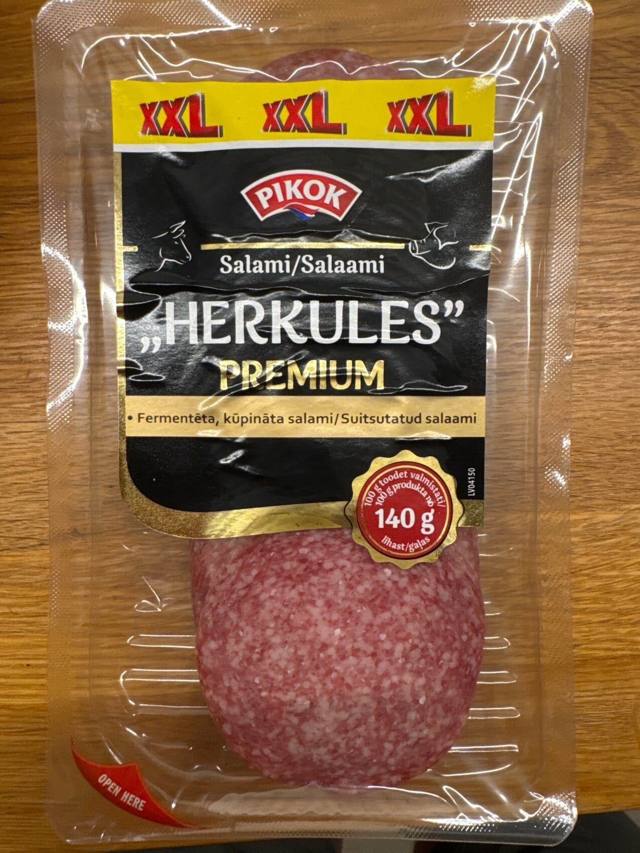 Herkuless Salami packshot